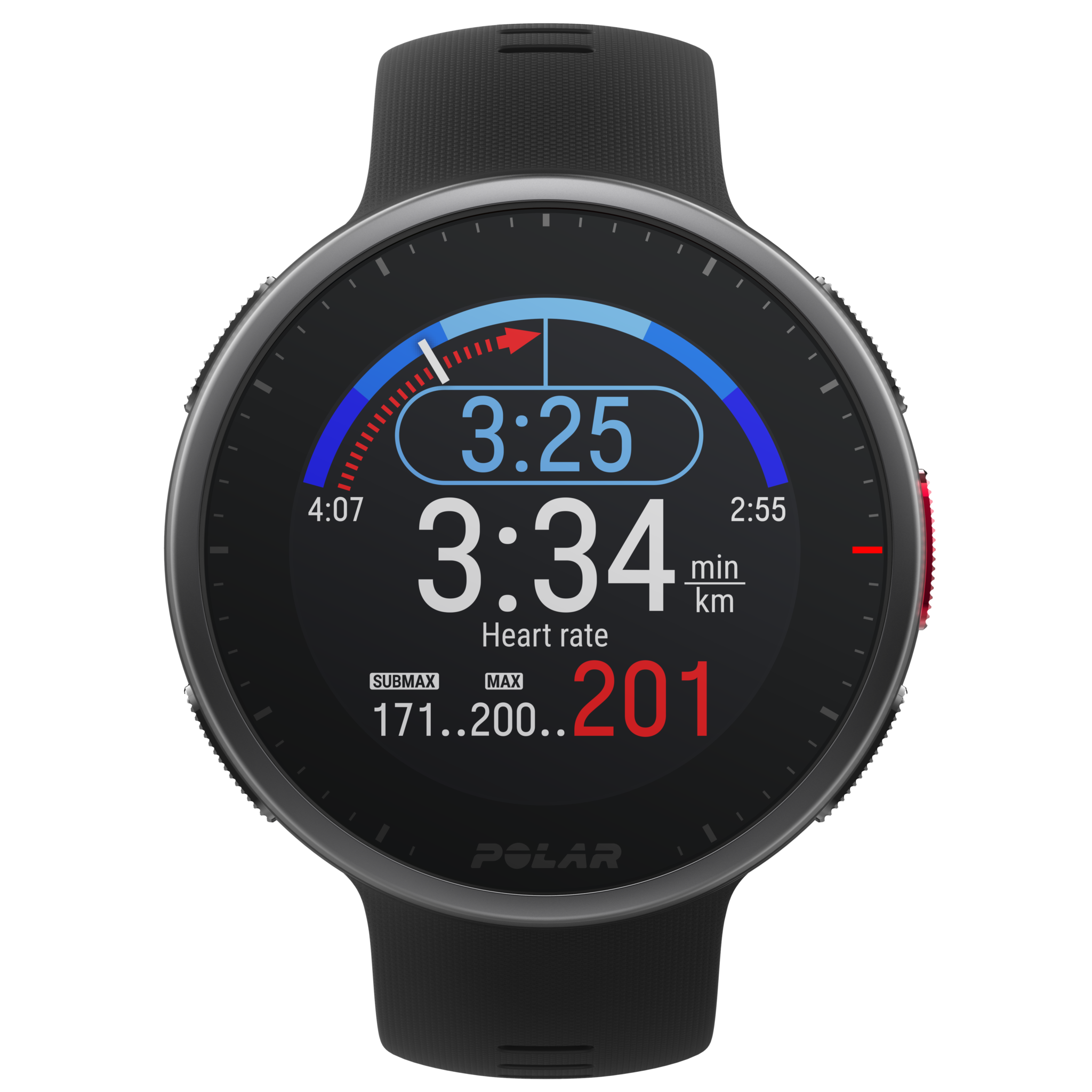 polar vantage v trail running